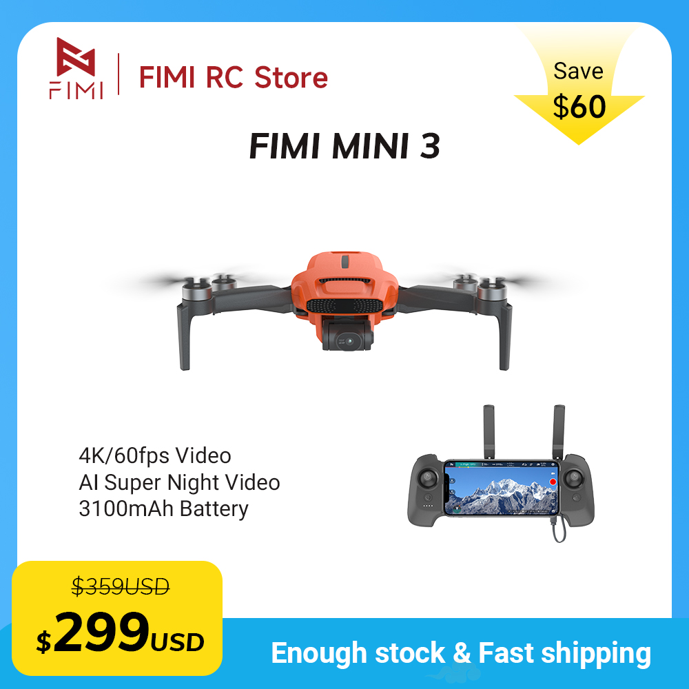 FIMI MINI 3 Camere Drone 4K 60 - огляд і ціна Drone Remote Controller Lanyard