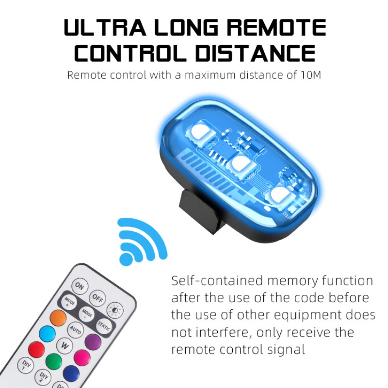 Drone Motorcycle RGB LED Strob - огляд і ціна Drone Strobe Light